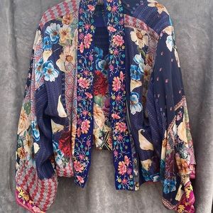 Johnny Was reversible jacket